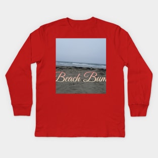 Beach Bum Kids Long Sleeve T-Shirt